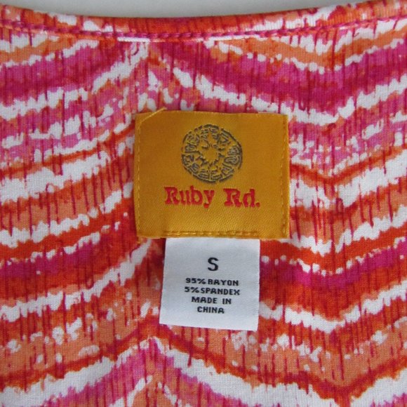 NWT Ruby Rd Women’s Sequined Sleeveless Bright Summer Tank top size S - Picture 7 of 9